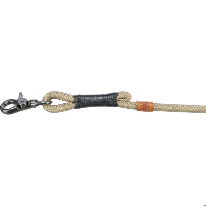 Laisse Pour Chien - Trixie - Be Nordic - Corde Tissée - Couleur Sable/noir - Nylon