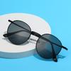Metal Sunglasses Retro Oval Street Sunshade Glasses Airport Decoration Small Uv Protection Sunglasses