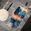For iPhone 16 Pro Max Case Abstract Marble Pattern Printing TPU Phone Cover