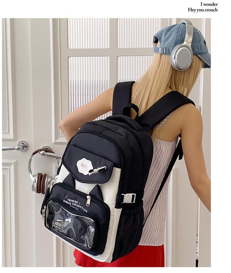 Japanese Style Sweet Anime Girl's Candy Color Lightweight Ita Backpack