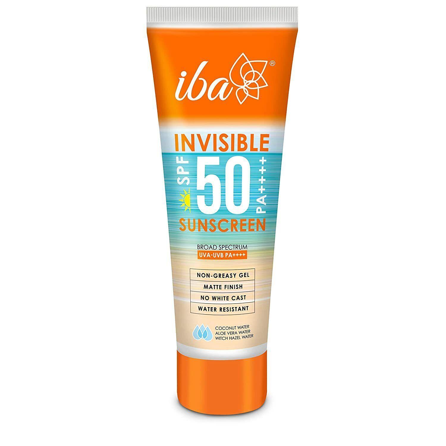 Iba Halal Care Невидимый Гель-Спрей Солнцезащитный Spf50 100г 588