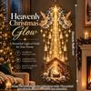 Glowing Angel Blessing Wall Light Snowflake Village Nativity Scene  Home Indoor Decor