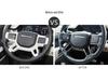 Carbon Fiber Steering Wheel Button Frame for 2020-2022 Land Rover Defender 110/90 Interior