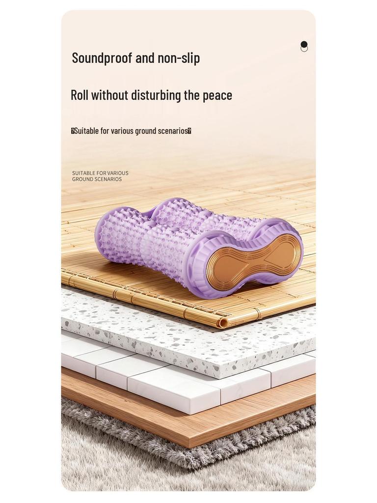 Multipurpose Yoga Fascia Ball and Foot Massage Roller