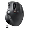 ELECOM Wireless Trackball Mouse EX-G Grip 6 Buttons Black M-XT3DRBK