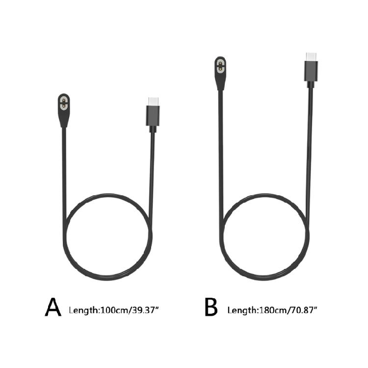 Replacement USB Charger Cord Charging Cable for AfterShokz Aeropex AS800 Headset