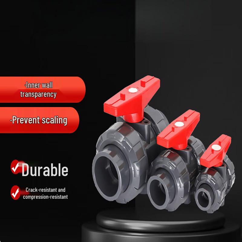 PVC Industrial Double Union Ball Valve