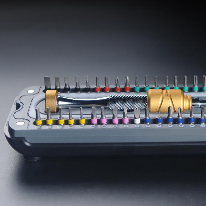 All-Metal 37-in-1 Inertial Screwdriver Set for Electronics and Home Use