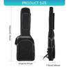 Electric Guitar Transport Bag Oxford Cloth Water Resistant Exterior Comfortable Shoulder Strap Guitar Carrying Backpack