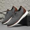 New lightweight breathable mesh men's shoes Fashion trend Walking men's outdoor wear-resistant casual shoes