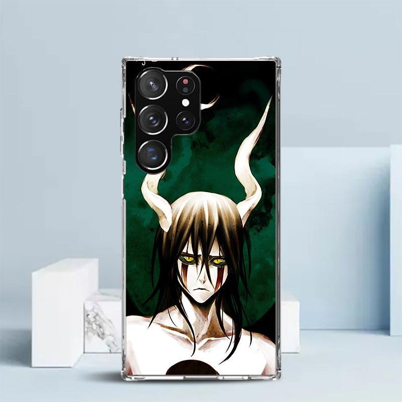 Bleach Ulquiorra Cifer 4 Soft Cover for Samsung Galaxy S25 Edge S26 S24 S23 Ultra Phone Case S22 S21 Plus S20 FE Print Pattern S