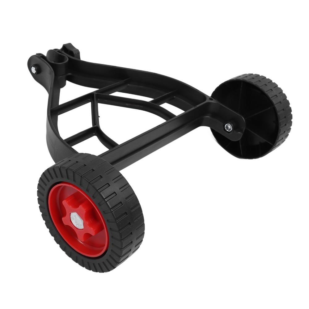 

ABS String Trimmer Wheel Auxiliary Support Triangular Support Lawn Trimmer Wheel Adjustable Quick Installation