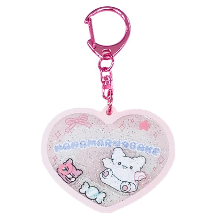 

TCP Hanamaru Ghost Shaka Shaka Acrylic 998286 Keychain, Pink,