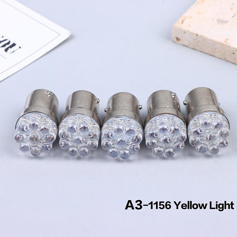 

[Q]5Pcs 1156 1157 BA15s P21W LED Bulbs Car Tail Brake Light Backup Reverse Lamp Turn Signals Bulb 12V Straw Hat Light