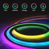 DC24V RGBIC 5m 8M 10m 15M 16M LED Neon Strip Light SmartLife APP Remote Control Music Sync Power Kit 90LEDs/m Waterproof Decor