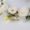 Flower Wreaths Garland Crown Diadem Wedding Baroque Hairband Hair Girl Flower Crown Bridal Headband Fairy Princess Hair Tiaras