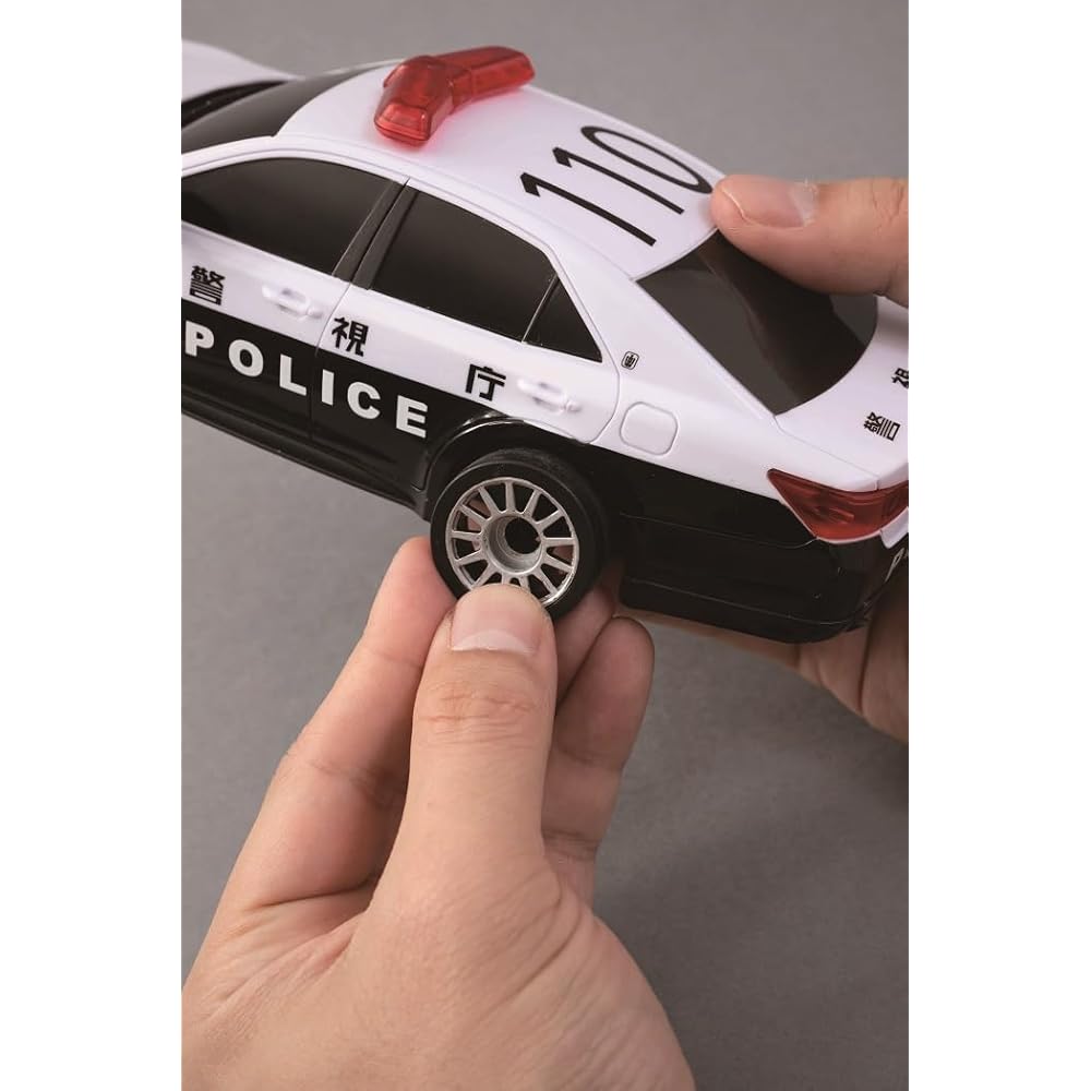 Jozen Drift Drive 1/24 Scale Toyota Crown Police Car JRVC106-WH