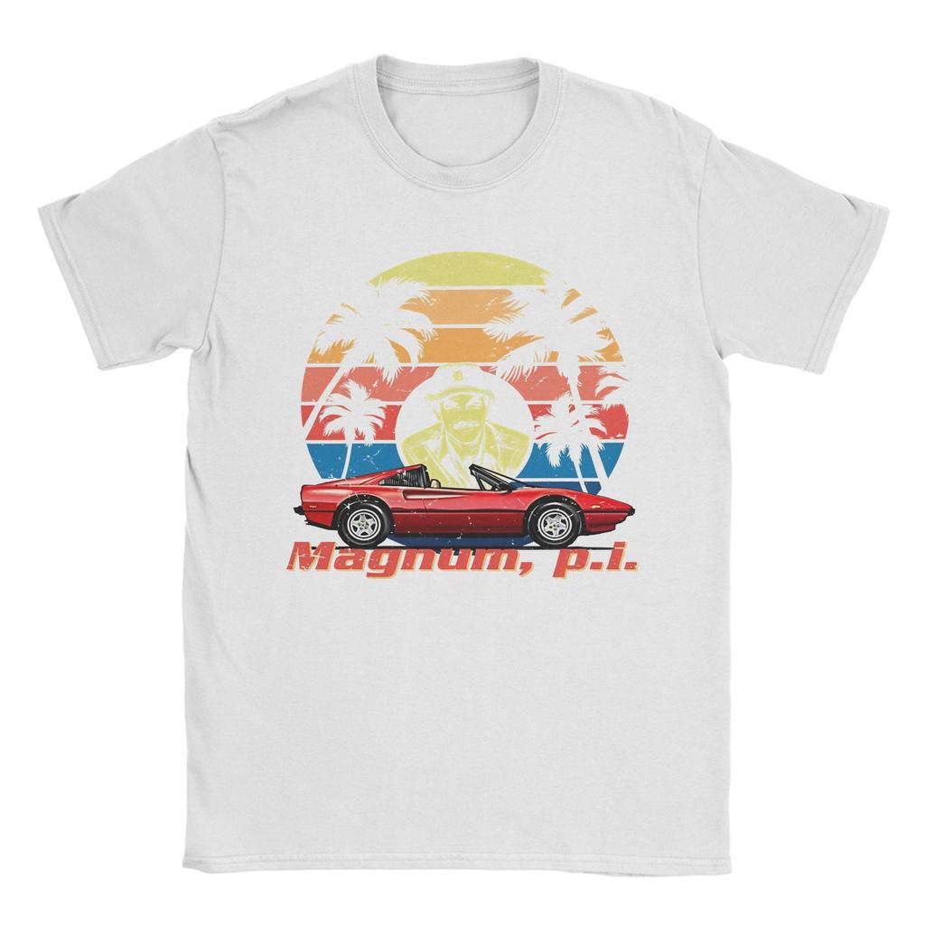 Magnum PI TShirt Unisex Humor Cotton Tees Round Collar Short Sleeve T Shirt Summer Clothing