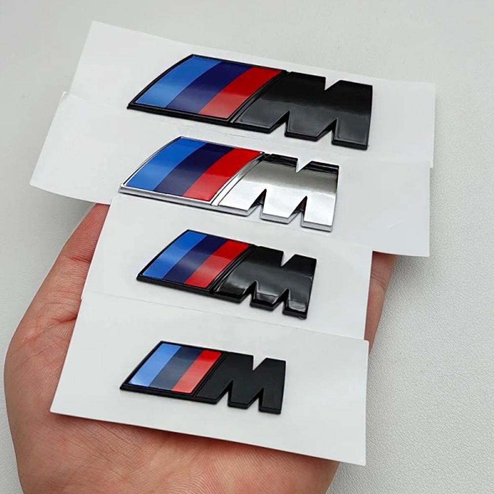 1 buc Emblema BMW M Logo 3D pentru Aripa Mașinii Sticker pentru Portbagajul din Spate Pentru BMW E39 E46 E36 E90 G20 G30 E60 G22 F30 F20 X3 X5 X6 Accesorii M
