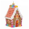 Yousheng Gingerbread House Christmas Decoration Resin Gingerbread Christmas Tree Hanging Ornaments for Tree Holiday Party Home Decor
