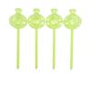 4PCS Self Watering Planter Inserts Transparent Plastic Automatic Plant Watering Globe for Gardening