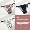 3Pcs Silk Seamless Women's Panties Sexy Flower Butterfly Briefs Fashion Leopard Bikini Female Letter Waist Comfortable Lingerie