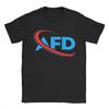 Lustiges AFD Angler Freunde Alice Weidel T-Shirt Herren O-Ausschnitt Reine Baumwolle T-Shirts Kurzarm T-Shirt Grafik Kleidung