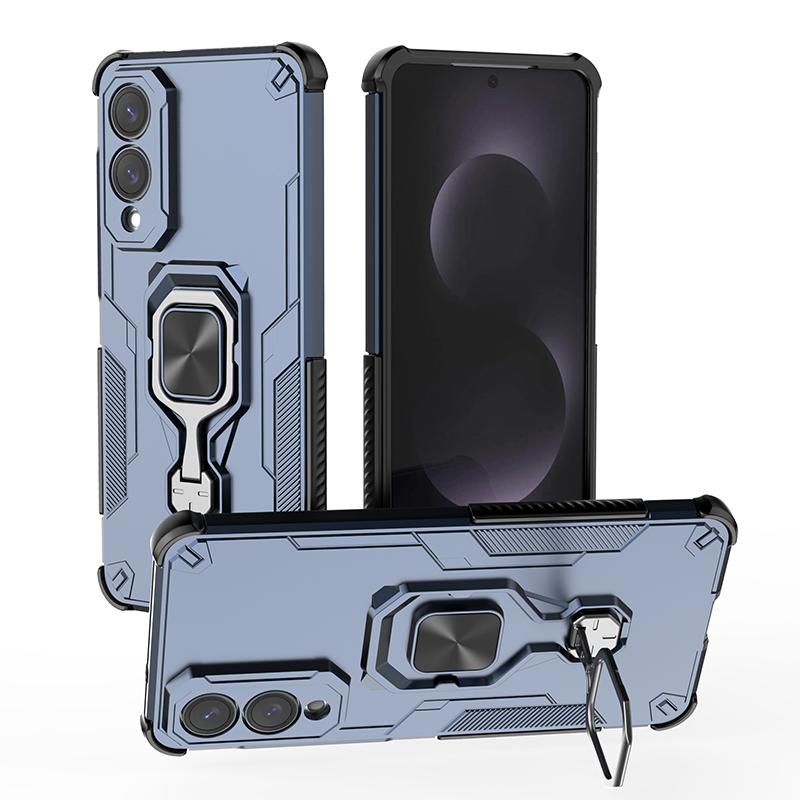 Kickstand Case For Samsung Galaxy S26 Ultra Edge S25 S25+ Plus Cover Lens Protection Ring Stand Bracket Shell Fundas Coque