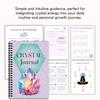In-Stock Spiral Bound 45-Page Crystal Energy Journal