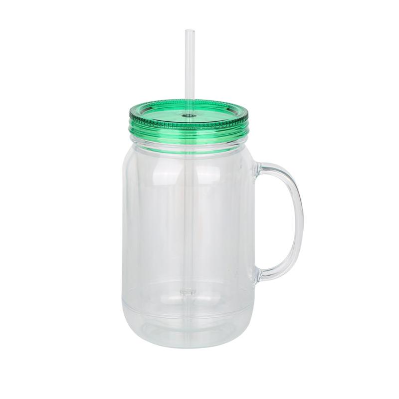 Neue Tasse 22oz Plastikbecher mit Deckel, Trinkbecher für Erwachsene, Hennen-Tasse