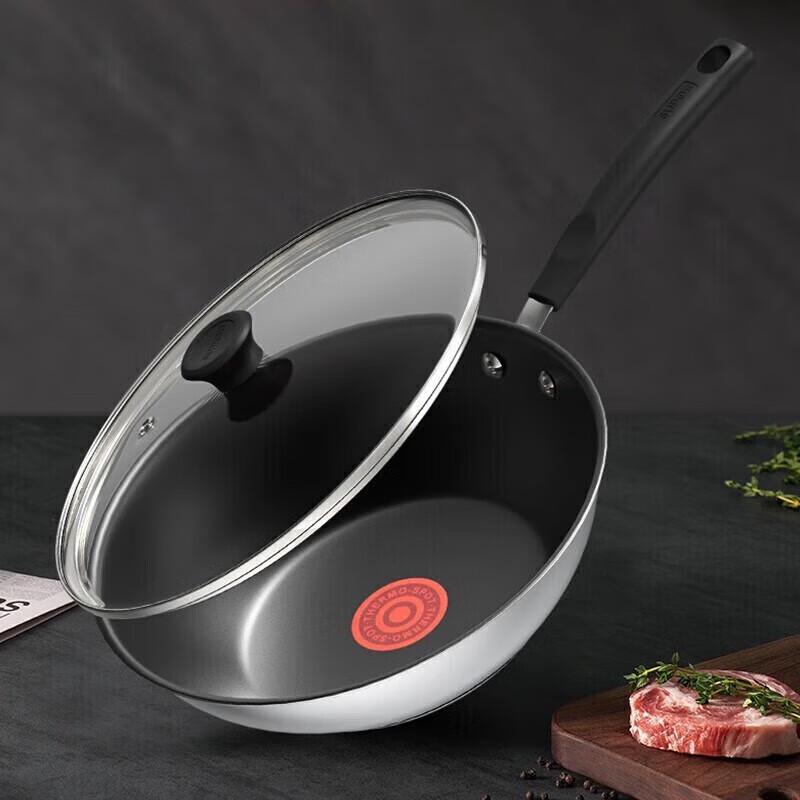 SUPOR Star Stone Non-stick Wok with Red Dot Indicator