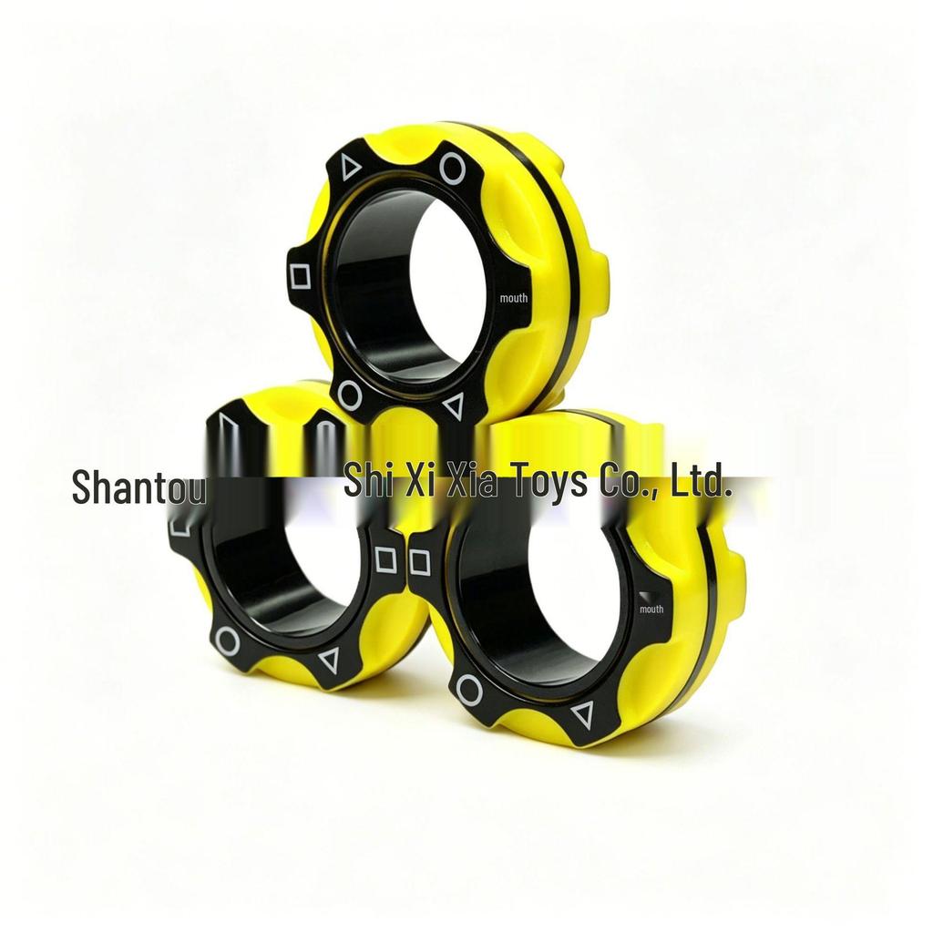 Armeegrün Graffiti Magnetring Armband & Finger Spinner