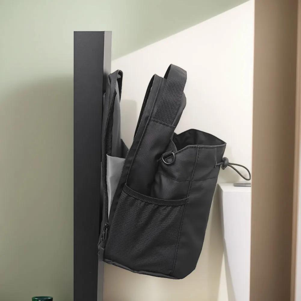 Sports Water Bottle Bag Magnetic Sling Bag Crossbody Water Bottle Pouch Phone Holder Water Bottle Carrier Bag for Men Women