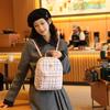 Bags Women's backpacks New fashion plaid zipper student backpacks