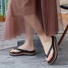 Heightening Platform Flip-flops Fairy Wind-cool Slippers 2024 Summer Thick-soled Slippers for Women To Wear Outside Women Shoes
