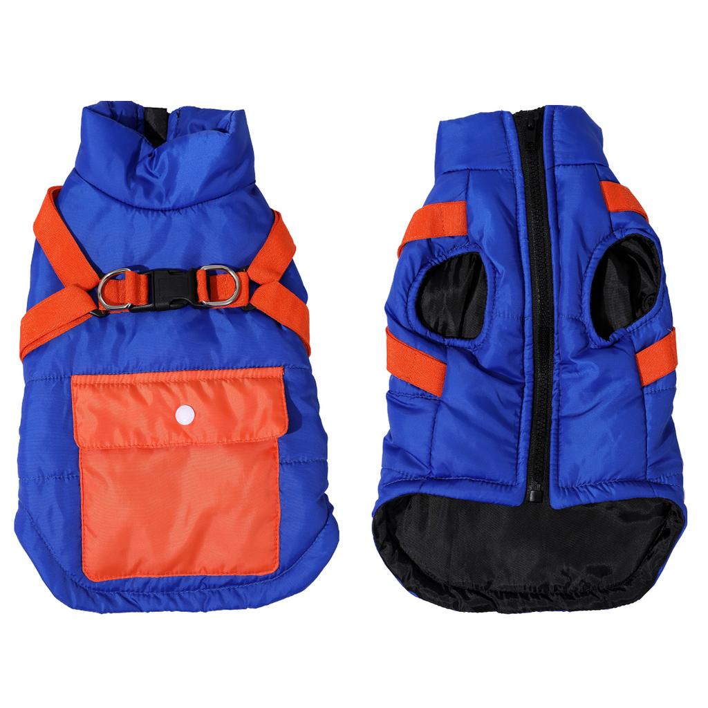 Autumn Winter Dog Warm Jacket Fashion Pet Clothes Windproof Coat XS-2XL Pets Vest for Small Medium Large Dogs Outfit Chihuahua Yorkie Pets Supplies