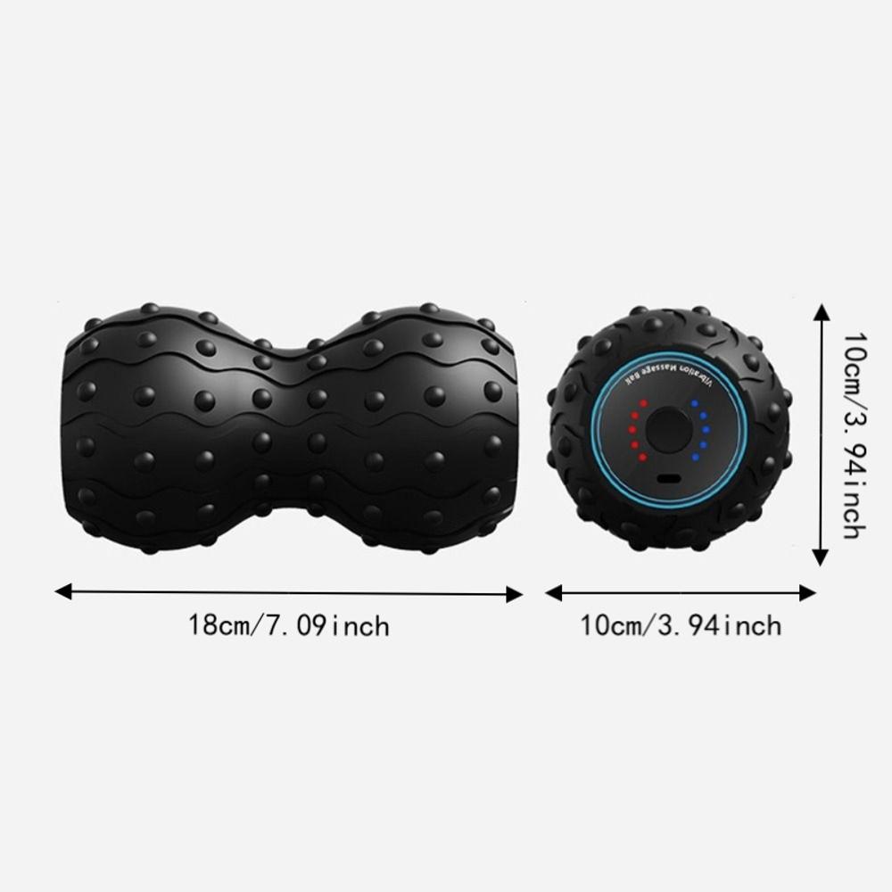 Rechargeable Peanut Fascia Roller Portable Myofascial Release Tool Trigger Point Massager  Sport