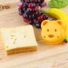 DIY Bread Mold Cute Bear Shape No Odor Easy To Clean Teddy Bear Sandwich Mold
