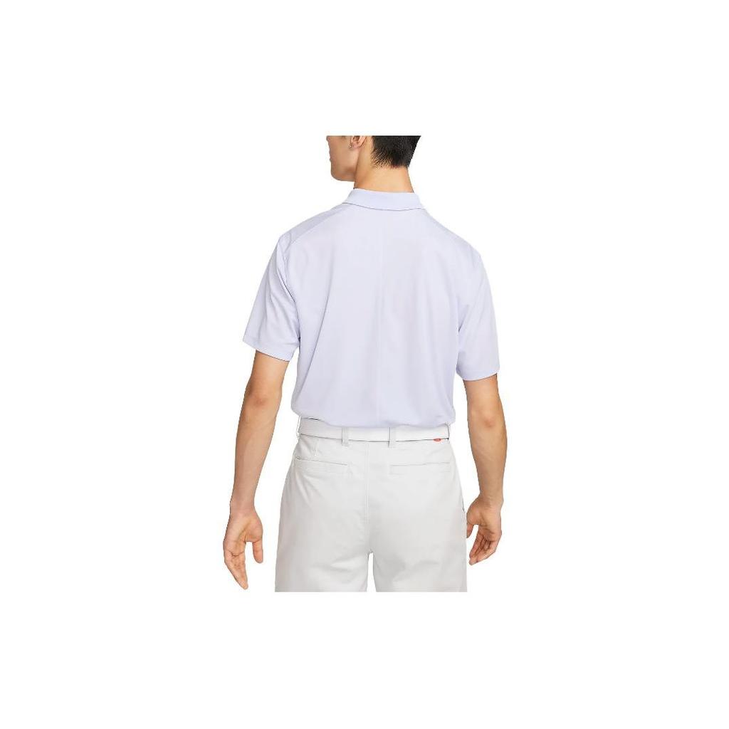 Nike Jednobarevné tričko s límečkem polo s krátkým rukávem Pánské topy Modré DH0823-536