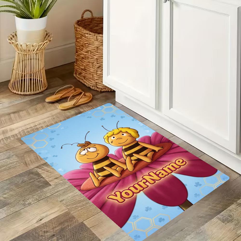 Biene Maja Customize Your Name Kitchen Rug Runner Rug Laundry Mat Hallway Entryway The Best Gift Choice