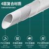 New 80-500cm G1/2-G3/4 Inch PVC Plumbing Explosion-Proof Flexible Braided Hose Faucet Water Pipe For Kitchen Bathroom Plumbing