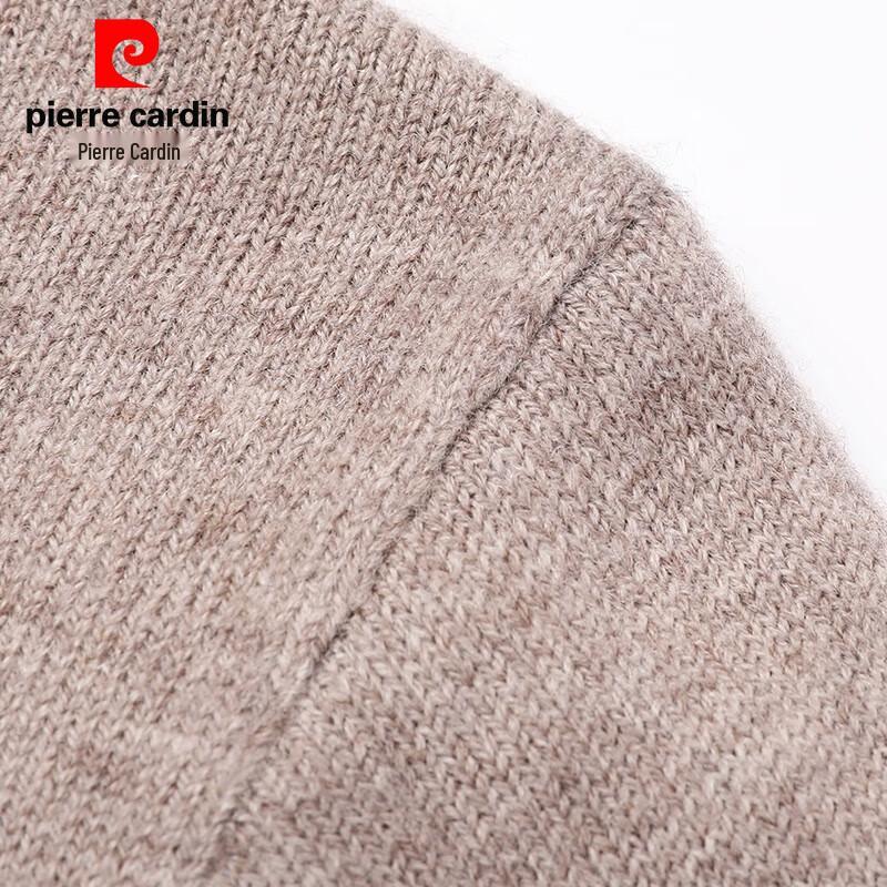 Pierre Cardin Men's 100% Wool Half-Zip Thick Knit Sweater