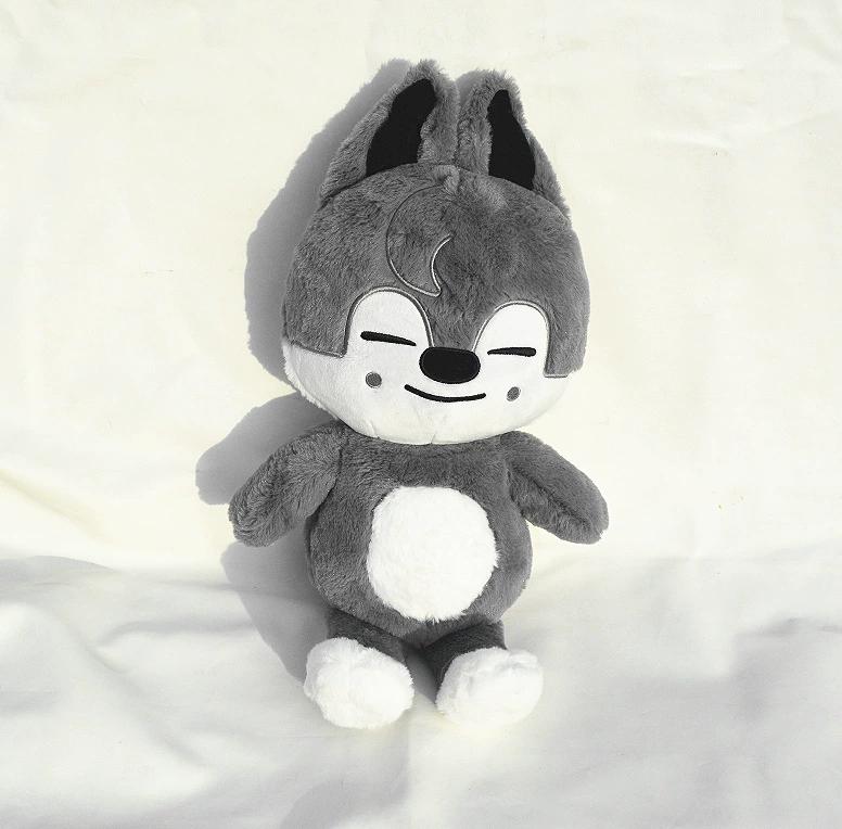 50cm SKZOO Idol Stray Plush Hug Pillow Doll Fans Gift Teddy Style Plush Toy Seoul Fm Week Cloak Doll Magic School For Kids Gift