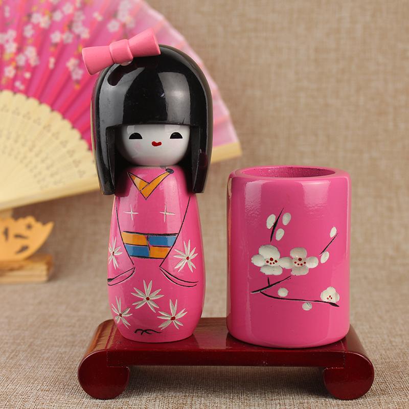 1/3Pcs Japanese Puppet Doll Kimono Sakura Cartoon Dolls Home Decoration Cuisine Sushi Restaurant Ornament Girl Cute Desktop Gift