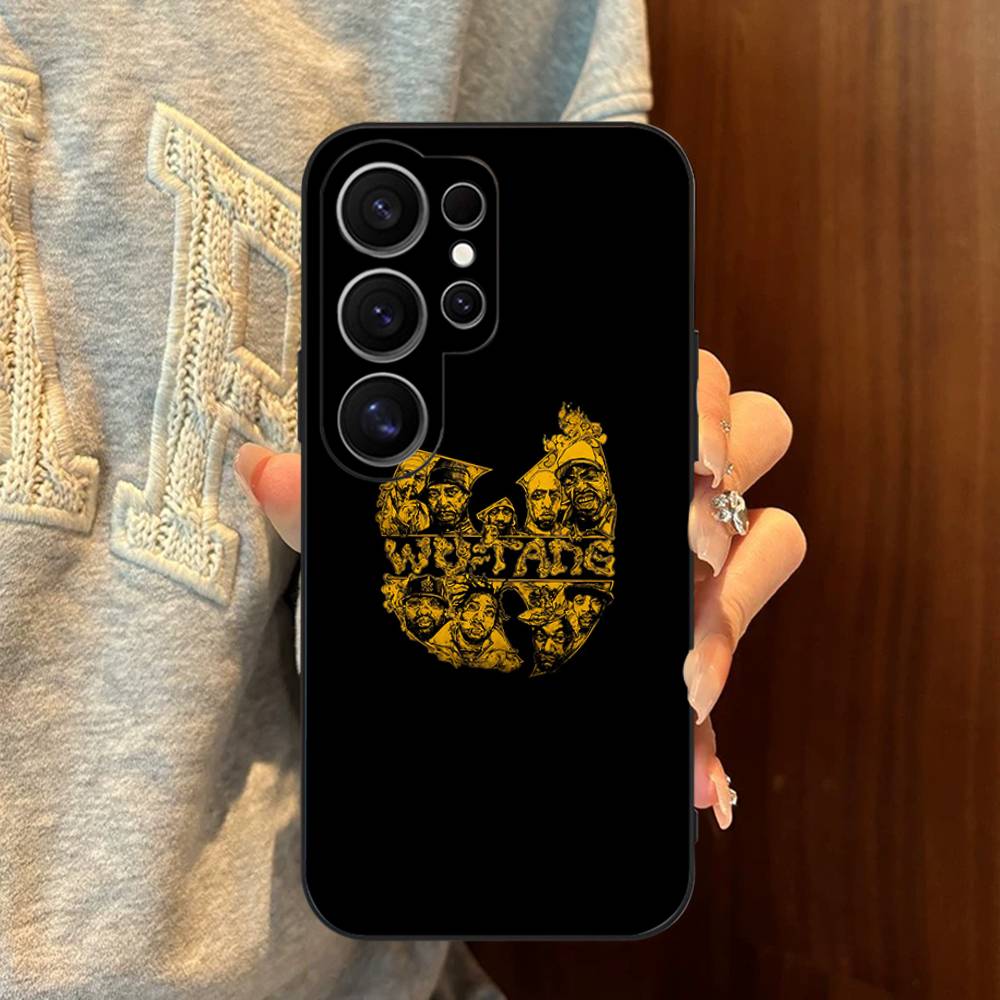 W-WU-T-TANG C-CLAN Phone Case For Samsung S 24 Fe 25 Ultra Plus 20 Lite 21 30 22 23 24 22 Ultra 5G Fundas