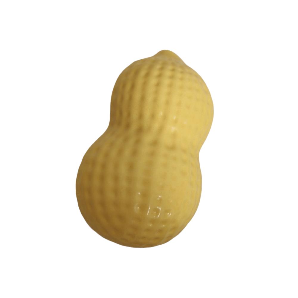 PU Peanut Stress Toy Squeezable Food Simulation Toy New Slow Rising Toy Stress Relief 9x5.8cm
