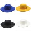 Wool Felt Bowler Hat With Wide Brim For Men And Women Outdoor Sun Protection