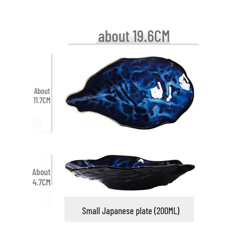 Ceramic Shell-Shaped Oyster Plate