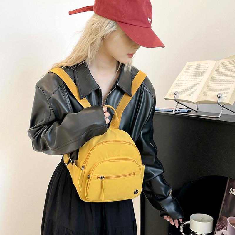 Minimalist Nylon Crossbody Bag With 10in Laptop Sleeve Breathable For Daily Commute Essentials