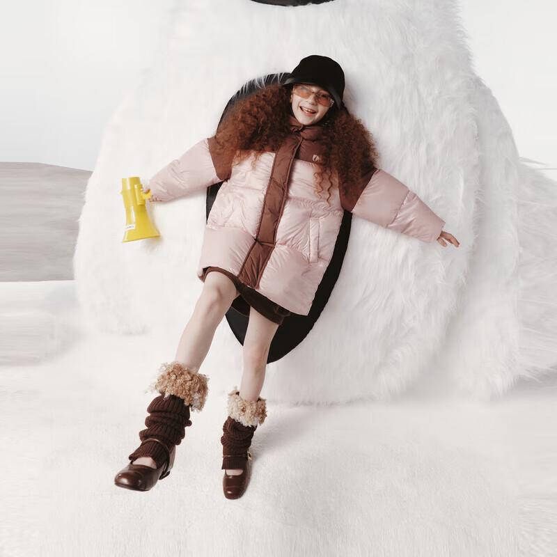 Little MO&Co. Leichte Gänsedaunenjacke für Kinder